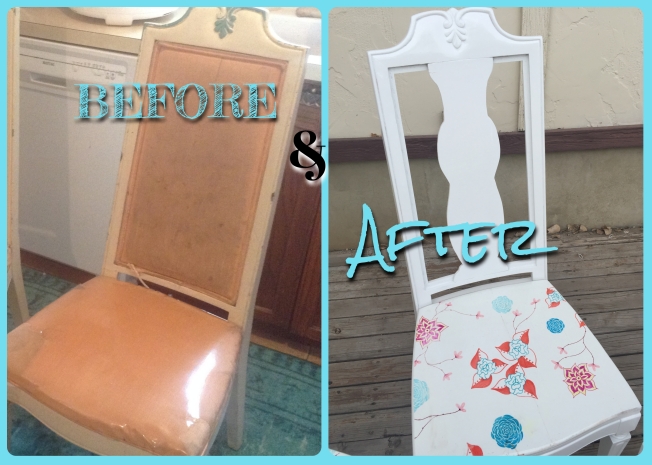 Chair Makeover Less Pinning More Doing